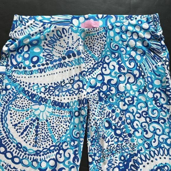 LILLY‎ PULITZER Women's XXS Georgia May Palazzo Pant Resort White Midnight Blue - Picture 5 of 14